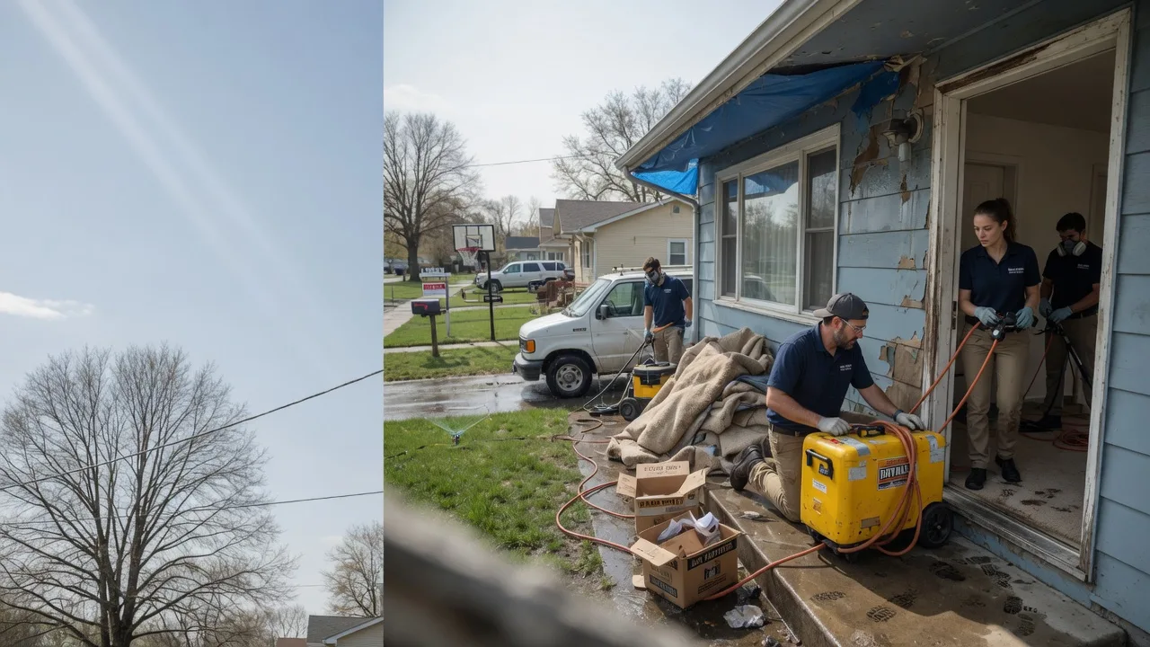 Basement Flood Cleanup in Grammer, IN near me